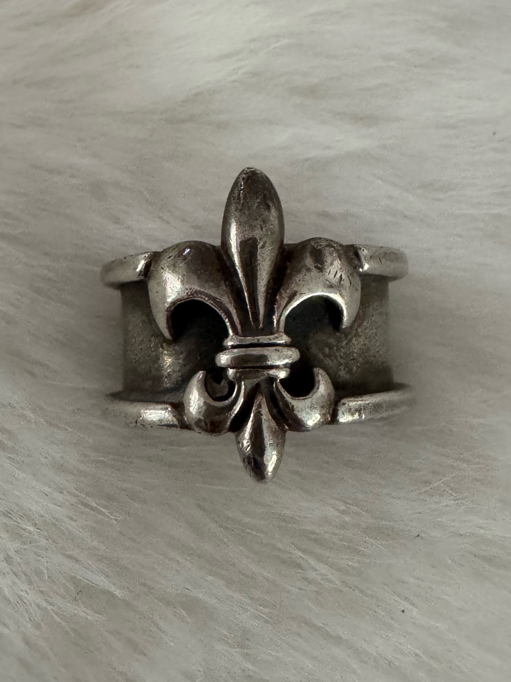 Mignon Faget Sterling Silver Fleur-de-Lis Ring